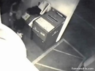 Office Lesbians Caught On Security Cam