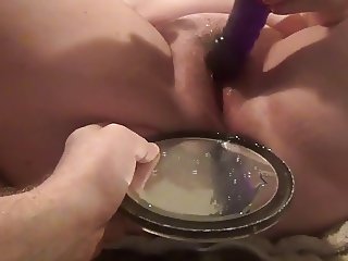 Amateur Ejaculant from a pussy massive female orgasm