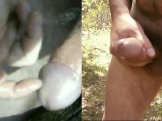 Humongous Outdoor Messy Cumshot Collection 