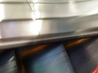 Travel - SG - Upskirt escalator